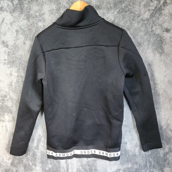 Under Armour Womens Fleece Sweater Medium Pullover Turtleneck Coldgear Loose EUC - Picture 5 of 10